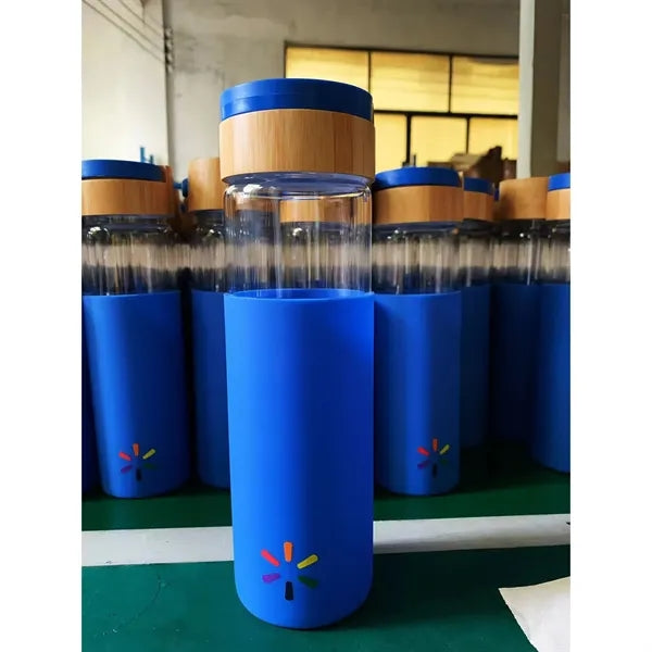 20 Oz Borosilicate Glass Water Bottle