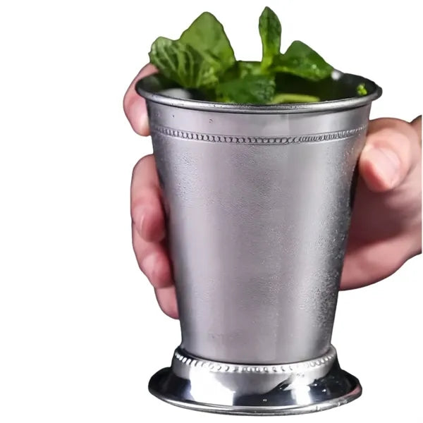 Stainless steel cocktail glass