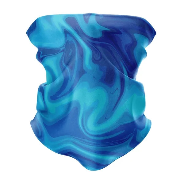 Seamless Sublimation Neck Gaiter - UPF Poly Interlock
