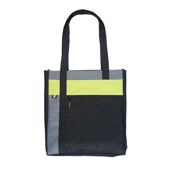 Happy De Stijl Polyester Tote Bag