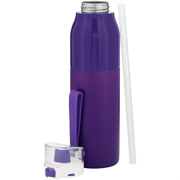 25 oz h2go Vigor Single Wall Stainless Bottle with Handle