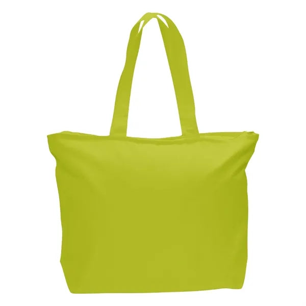 12 oz Cotton Canvas Large Tote Bag - 23"W x 17"H x 6"D x
