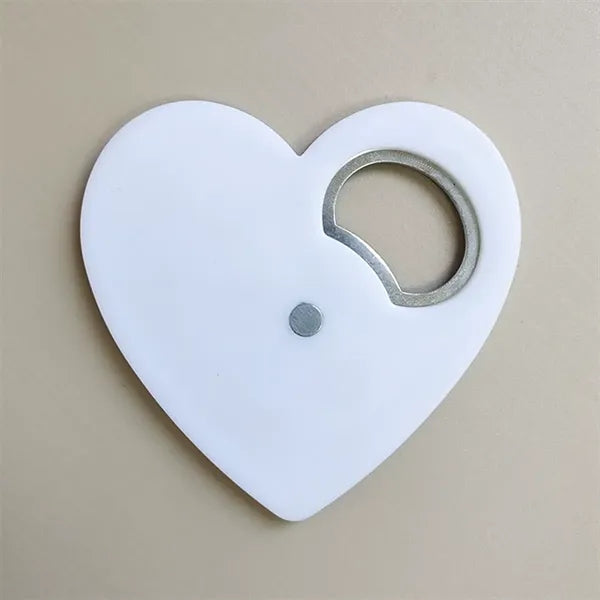 Magnetic Heart Shape Design Bottle Opener