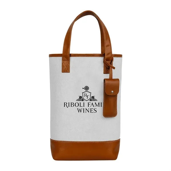 Elegant Nylon Wine Tote