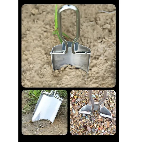 Mini Stainless Steel Folding Shovel