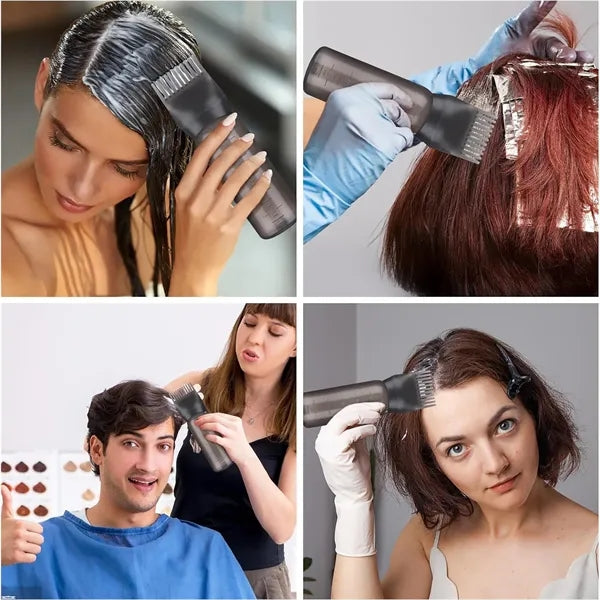 Root Comb Applicator Bottle for Hair