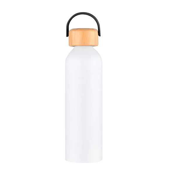 Volker 24 oz. Aluminum Bottle with Bamboo Lid