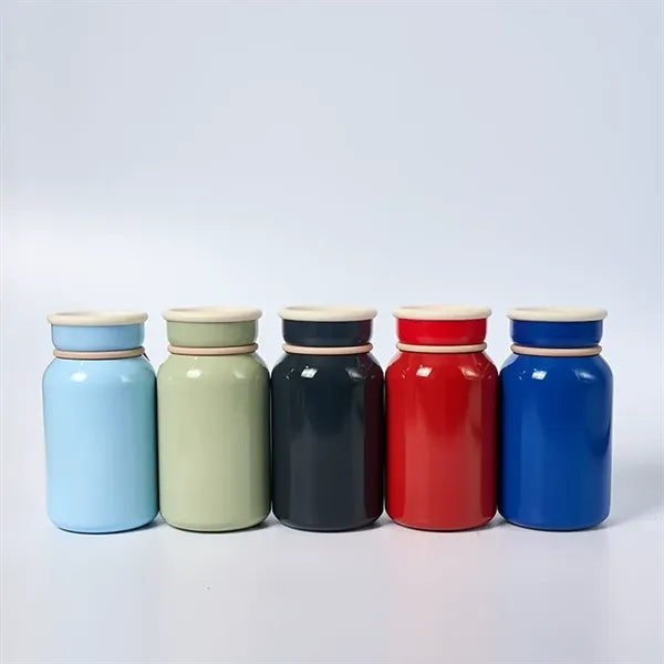 Stainless Steel Travel Tumbler With Non-Slip Handle