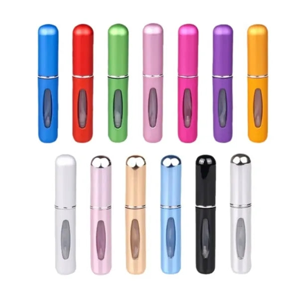 0.17oz Self-Filling Leakproof Portable Metal Perfume Bottle