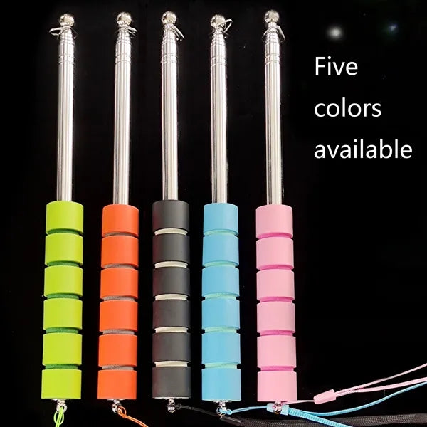 5.25 Feet Stainless Steel Telescopic Tour Guide Flagpole