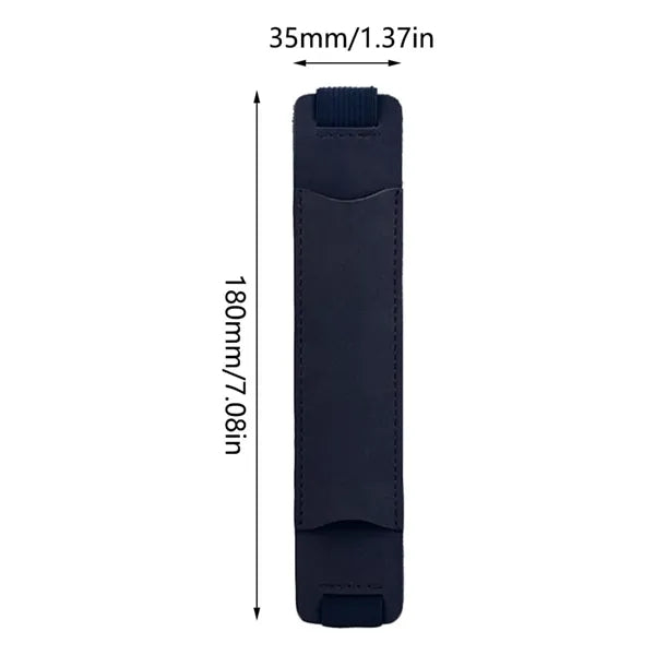 Elastic Pu Leather Pen Holder