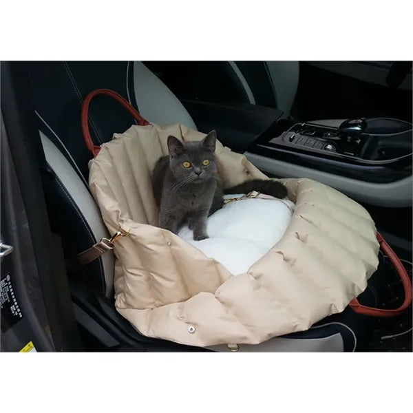 Portable pet bag with detachable cushion, 17.7*13.8*13''
