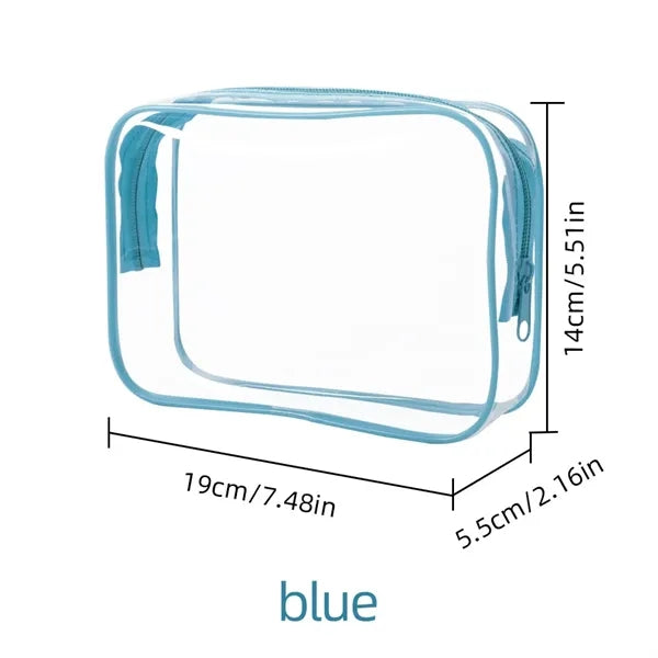 Clear Makeup Bags Quart Size for Women