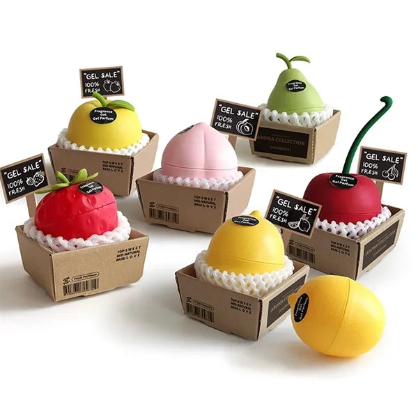 Cherry Scented Car Air Freshener Solid Gel