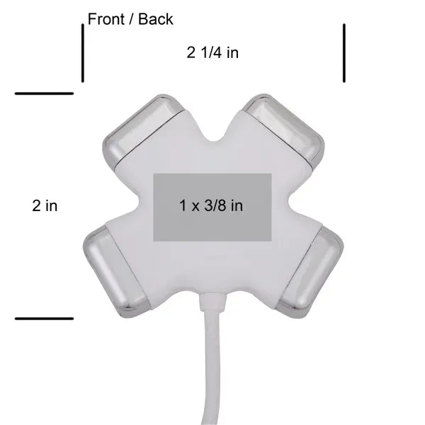 Hudson 4 Port USB Hub