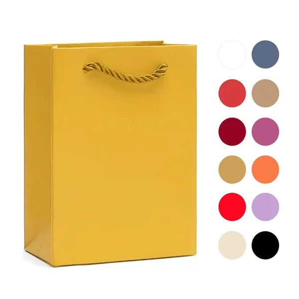 Colorful Spacious Thickened Kraft Paper Handle Gift Bags