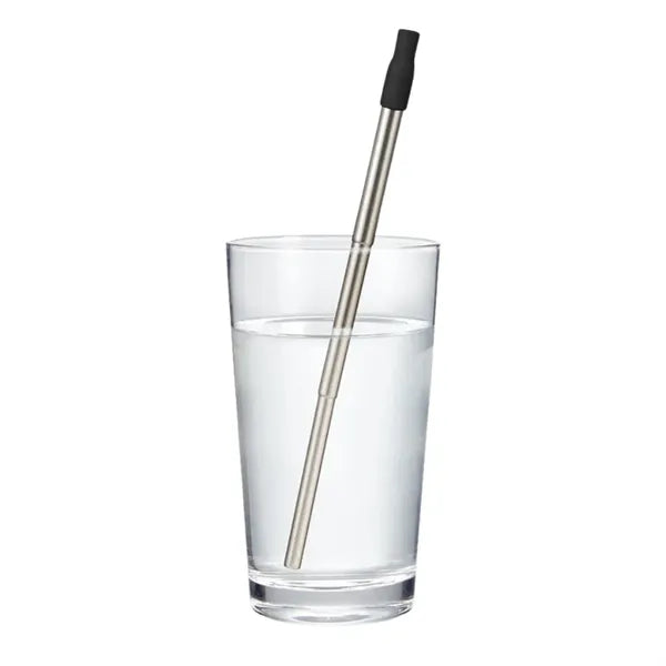 Retractable Metal Straw Travel Set