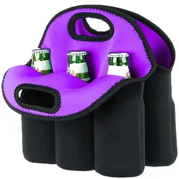 Six Red Wine Bottles Of Diving Material