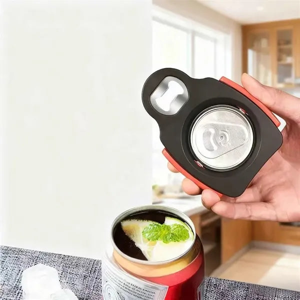 Two-in-one can opener