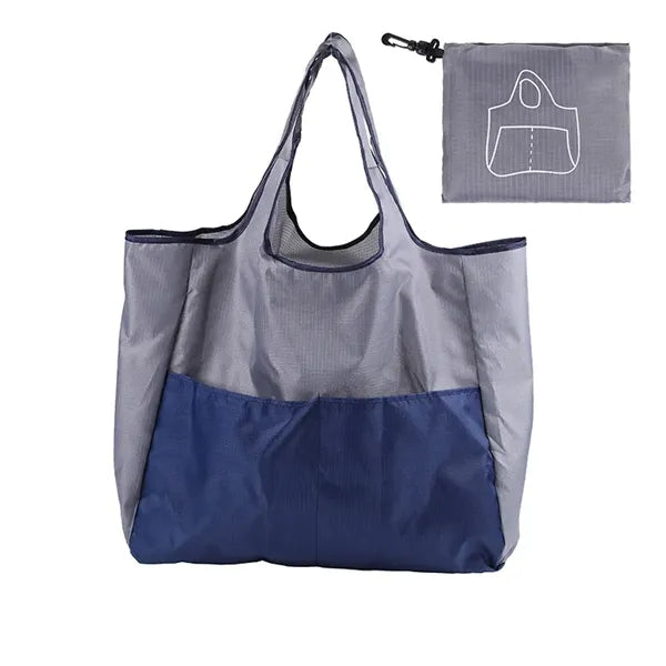 28" Oxford Grocery Bag Foldable Shopping Tote 40lb Carrier