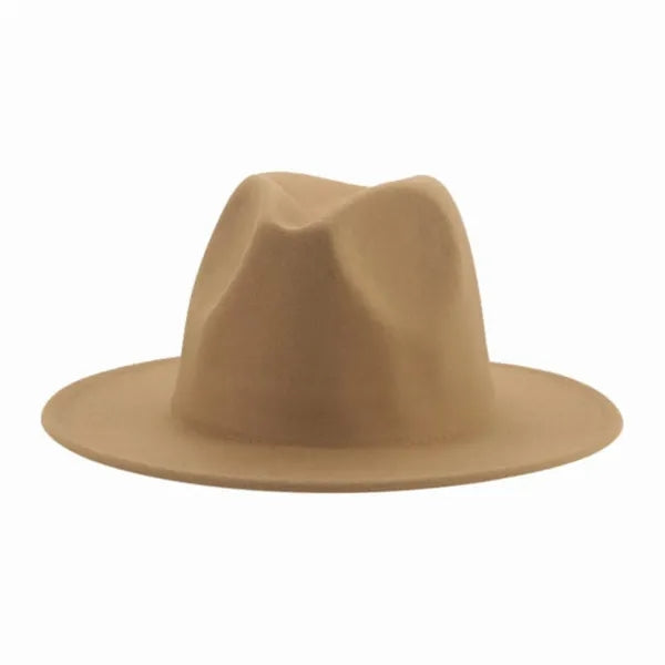 Stylish Wide Brim Fedora Hat