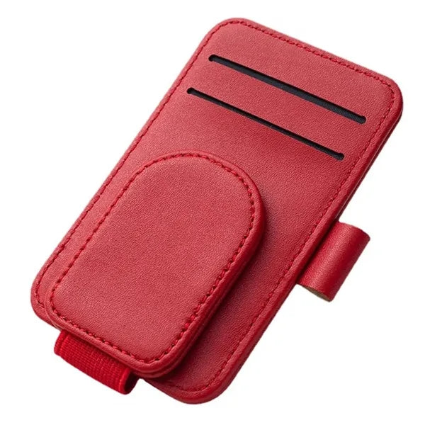 PU Magnetic Auto Eyeglasses Clip
