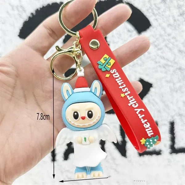 Christmas Labubu Keychain
