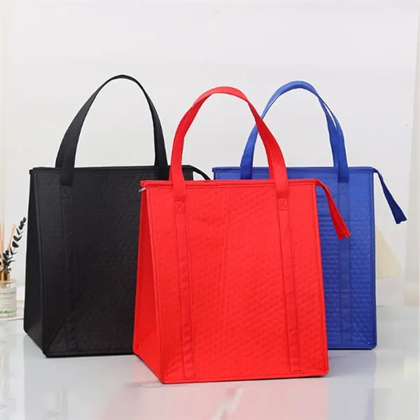 Insulated Cooler Tote Bag for Groceries & Picnic