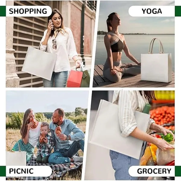 Canvas Beach Tote Bag