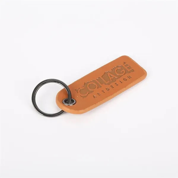PU Keychain with Metal Ring