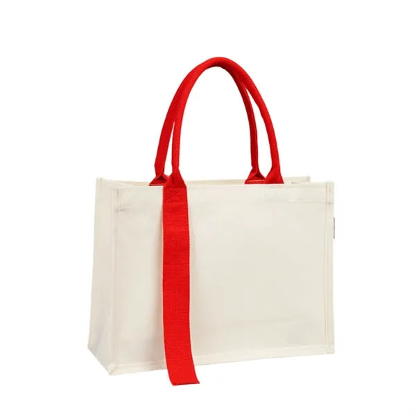 Sustainable Tote with Thick Straps