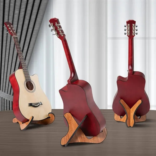 Eco-Friendly Wood Guitar Stand Bulk