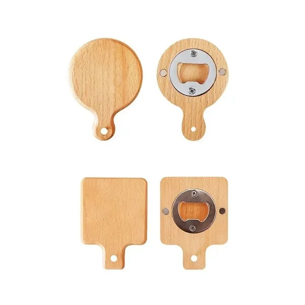 Magnetic Wooden Bottle Openers