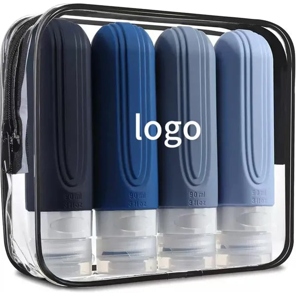 3oz Leak-Proof Travel Bottles (4-Pack)