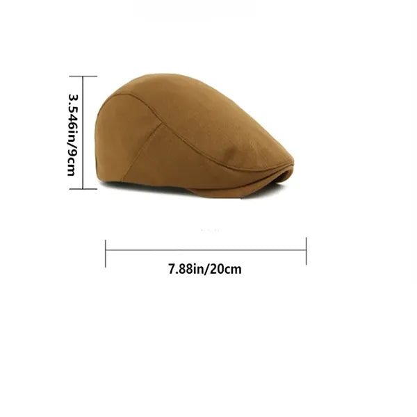 Knitted Unisex Autumn New British Beret and Baseball Cap