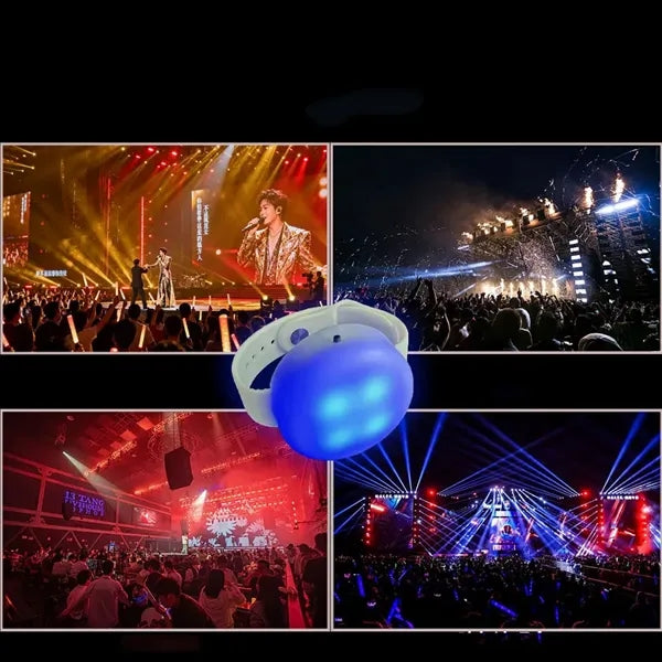 LED Halloween Party Concert Glowing Bracelet