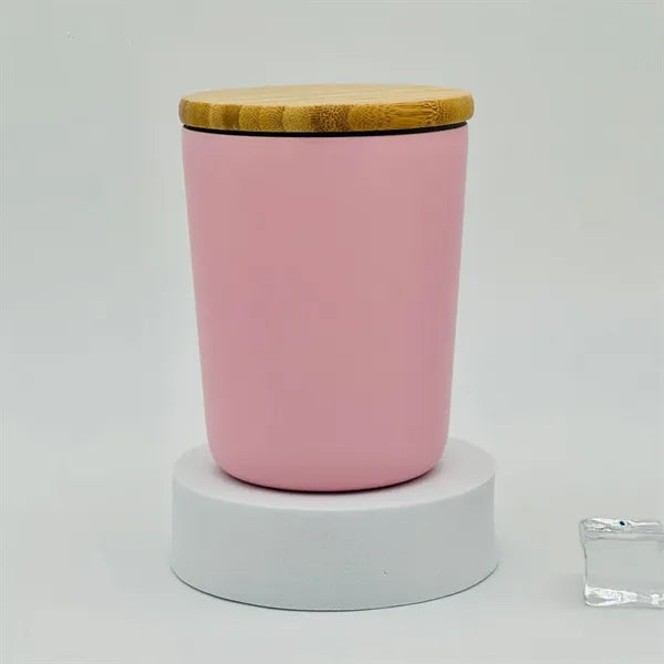 300ml Stainless Steel Coffee Mug with Bamboo Lid