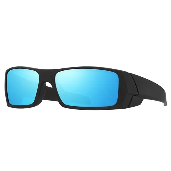 Logo Polarized Sports Sunglasses