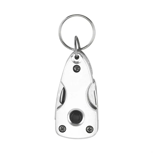 Camp Multi-Tool LED Light Keychain