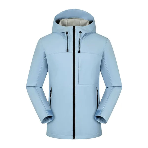 Casual Hooded Warm Stand-Up Collar Coat