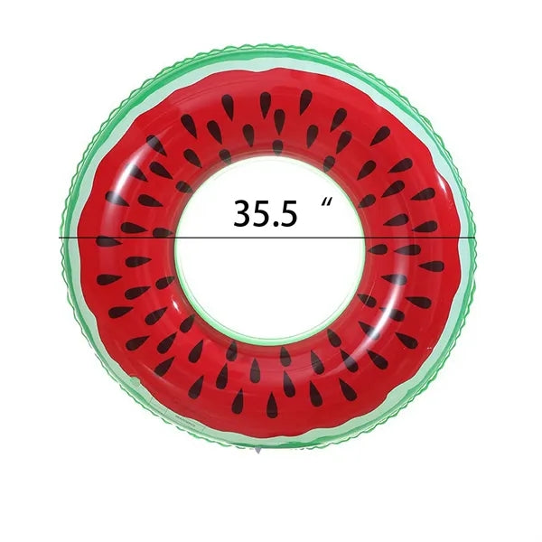 Watermelon Pattern Swim Ring