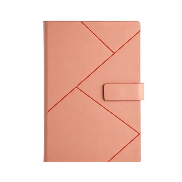 A5 Magnetic Closure Leather Notebook