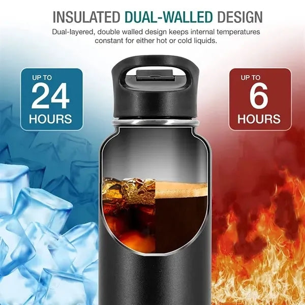 40oz Stainless Steel Water Bottle
