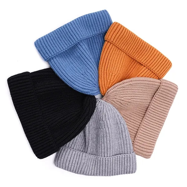 Fisherman Style Winter Beanie Cap