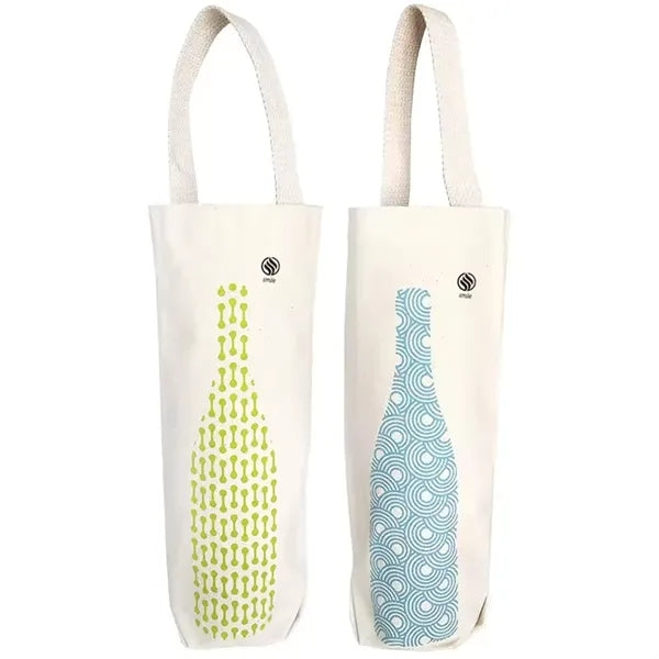 Recycled Canvas Wine Tote