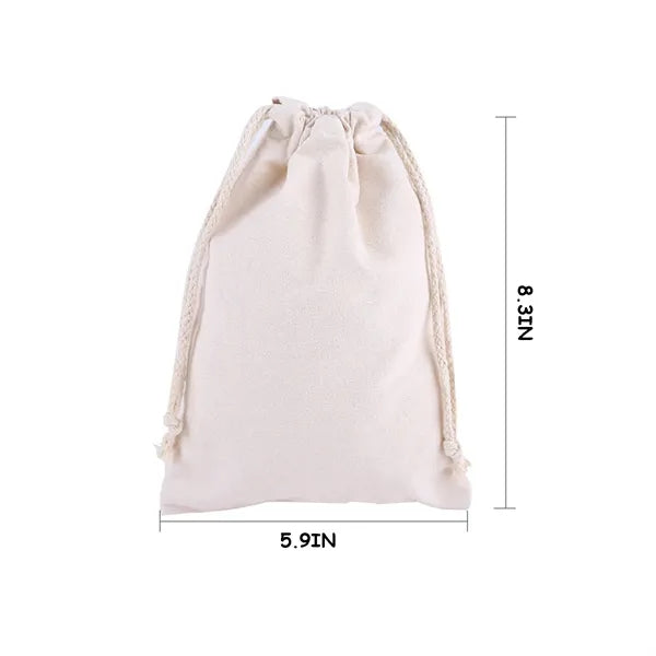 Cotton Muslin Pouch