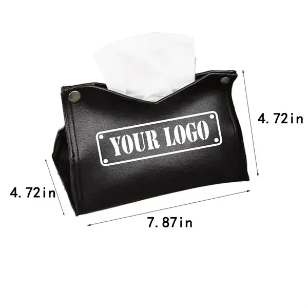 PU Leather Tissue Holder
