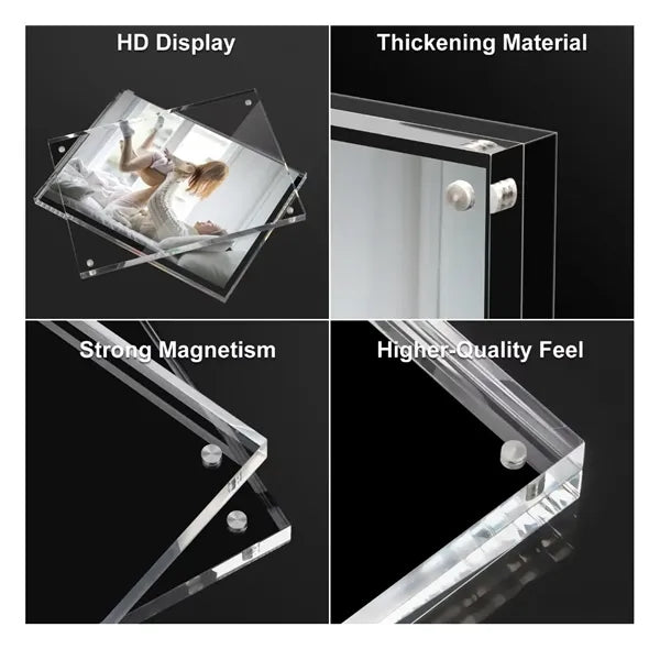 4"x6" Magnetic Clear Photo Frame