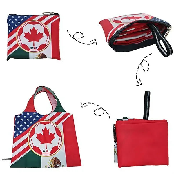 World Cup Tote Bag Custom Soccer Fan Bag