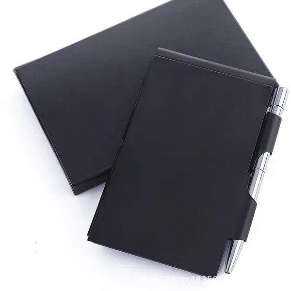 Durable Aluminum Notepad with Pen